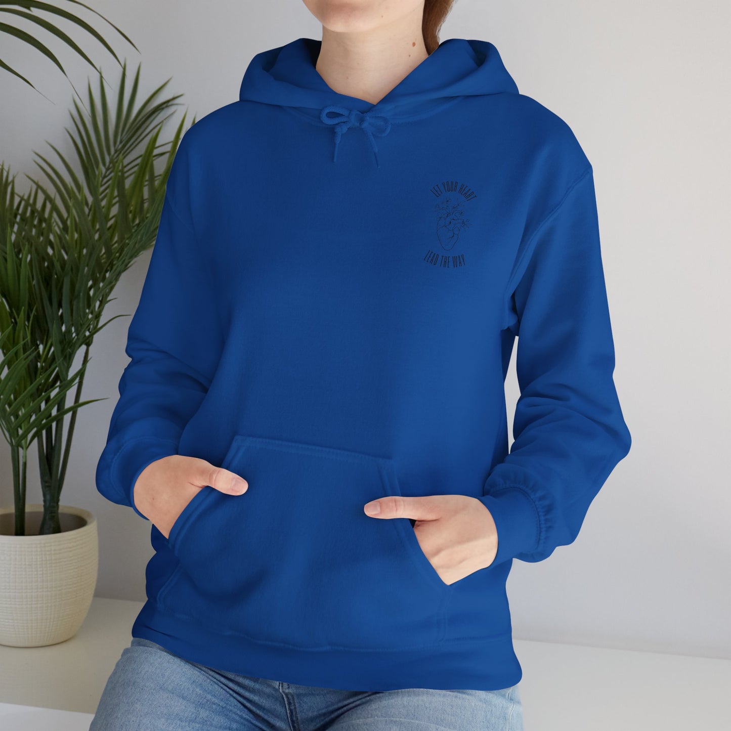 Let Your Heart Lead - Hooded Sweatshirt (Heavy Blend)