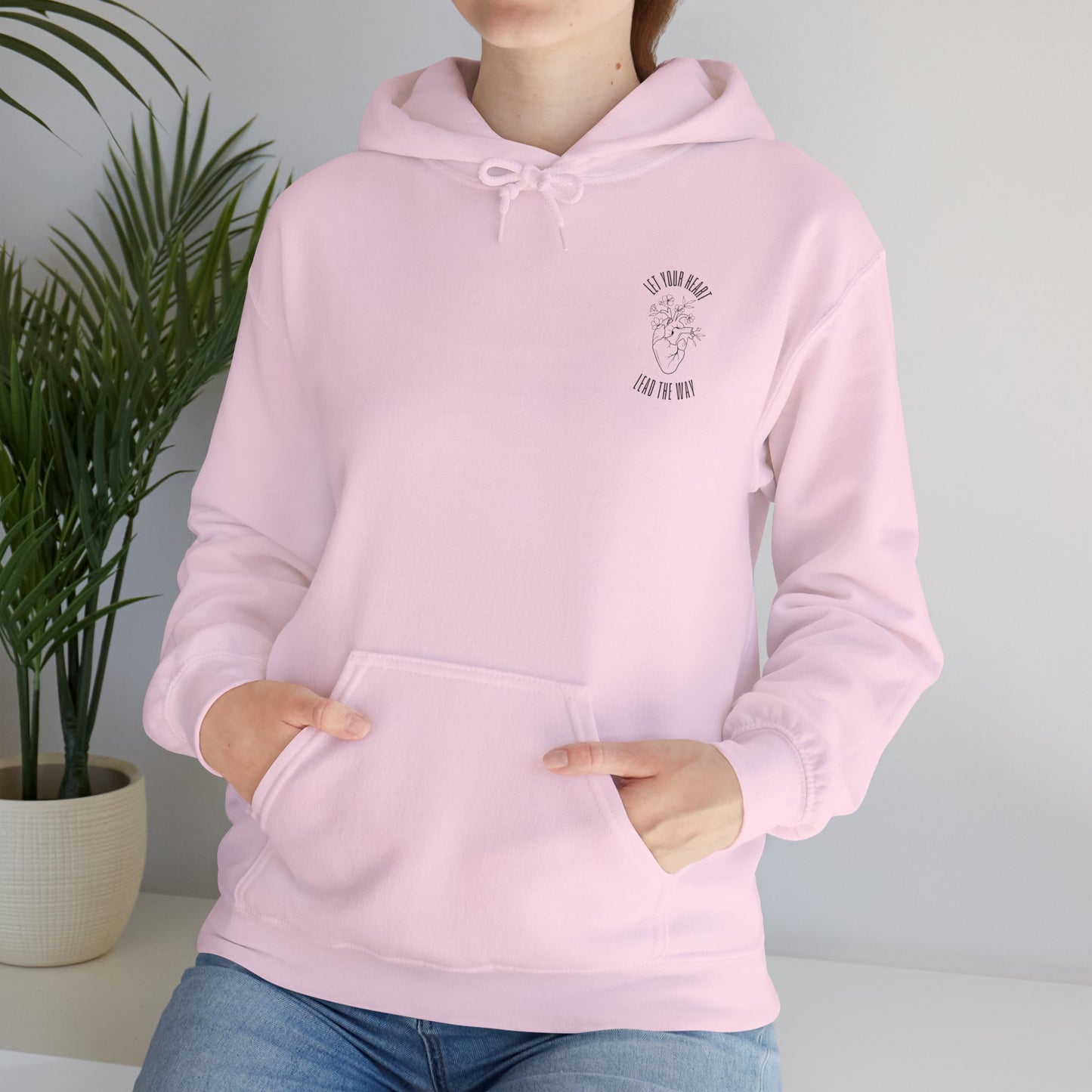 Let Your Heart Lead - Hooded Sweatshirt (Heavy Blend)
