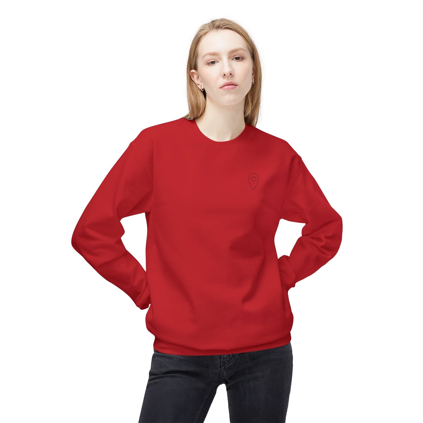 LoveLed Crewneck ~ Fleece