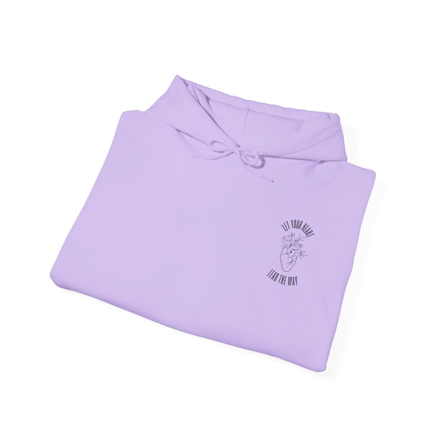 Let Your Heart Lead - Hooded Sweatshirt (Heavy Blend)
