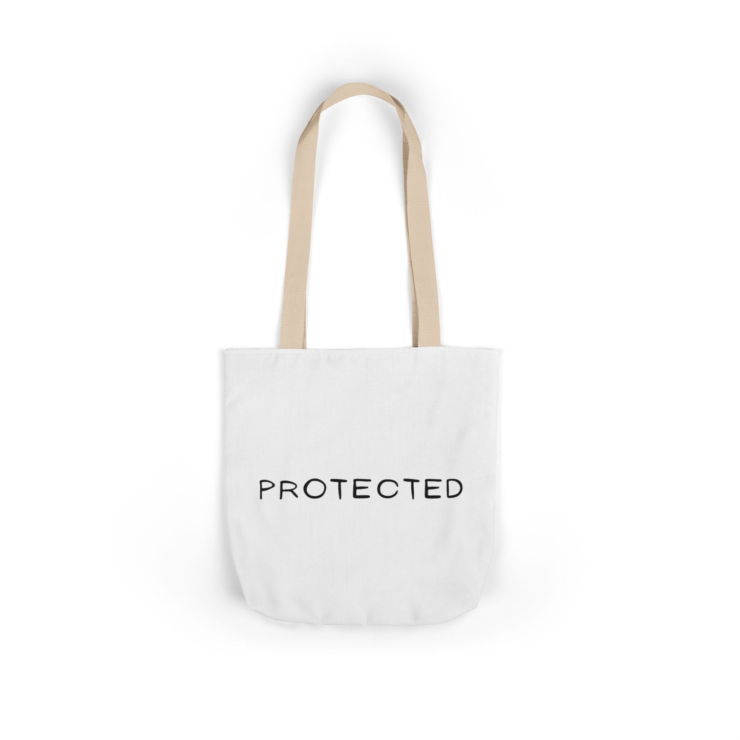 Evil Eye Protected Tote Bag, Color Straps