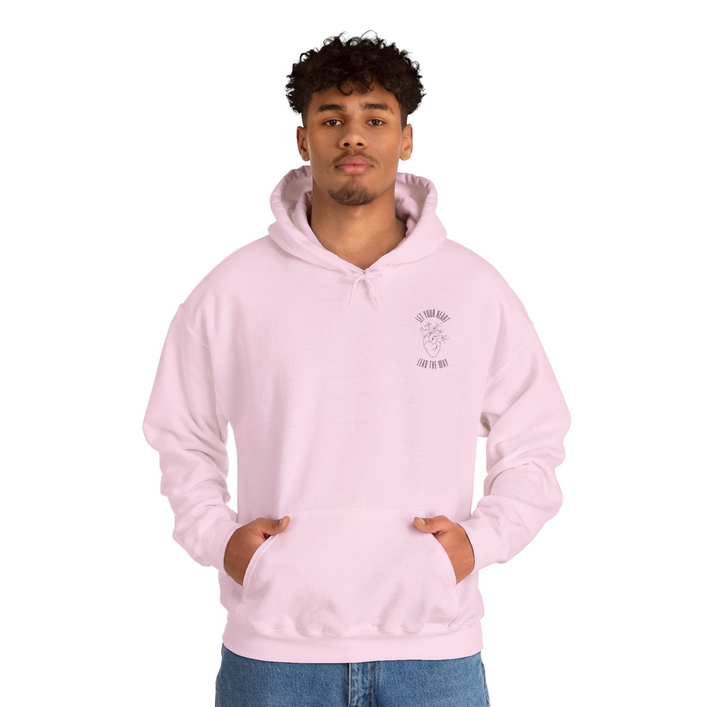 Let Your Heart Lead - Hooded Sweatshirt (Heavy Blend)