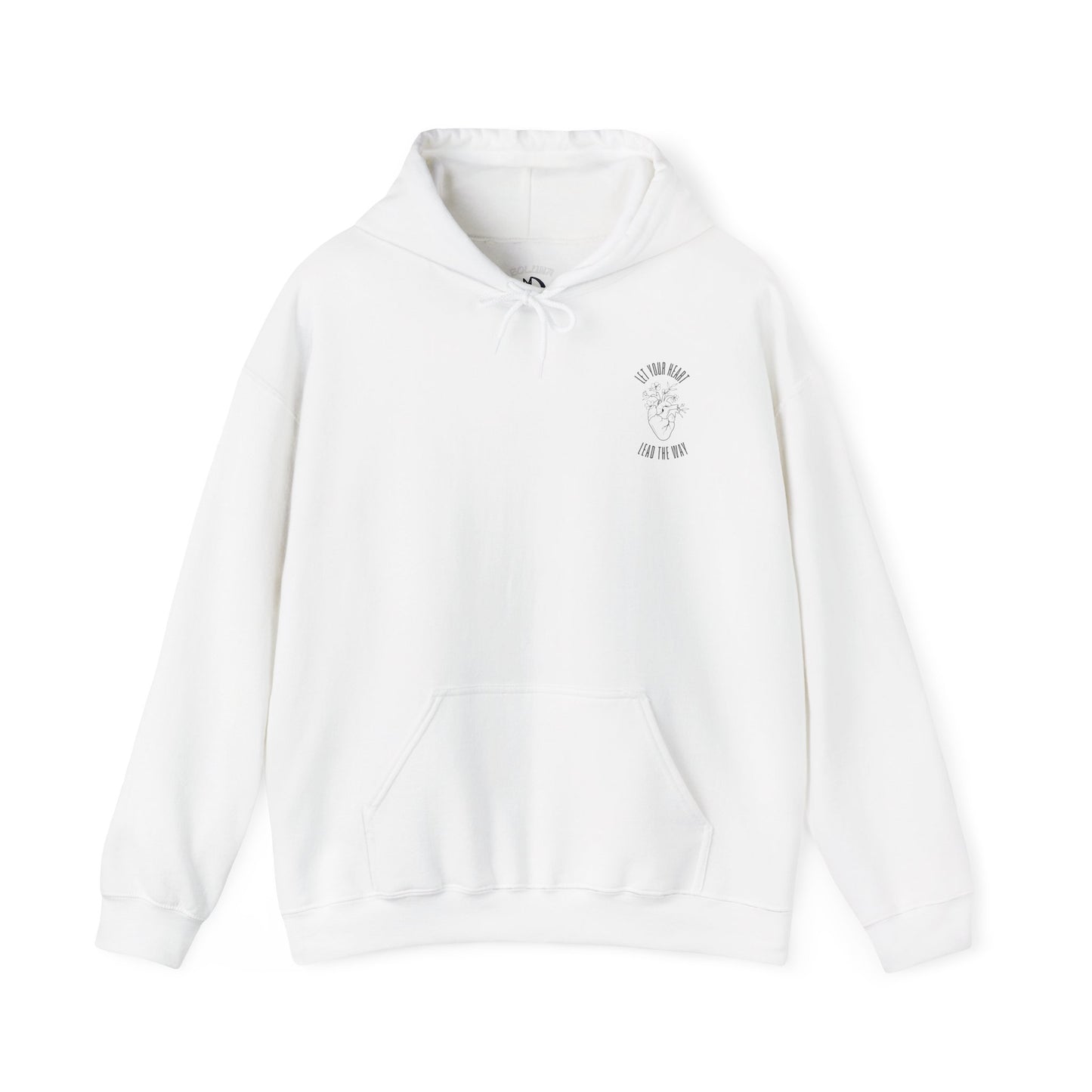 Let Your Heart Lead - Hooded Sweatshirt (Heavy Blend)