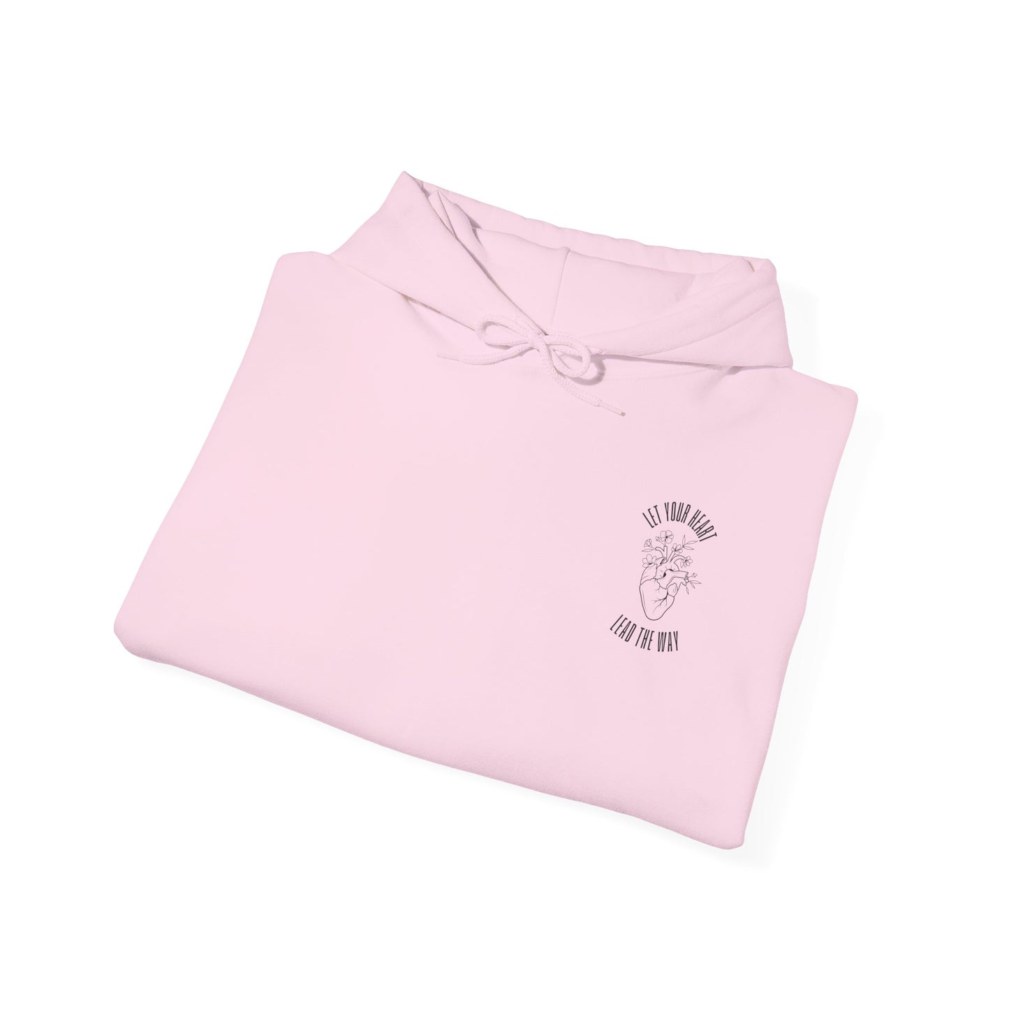 Let Your Heart Lead - Hooded Sweatshirt (Heavy Blend)