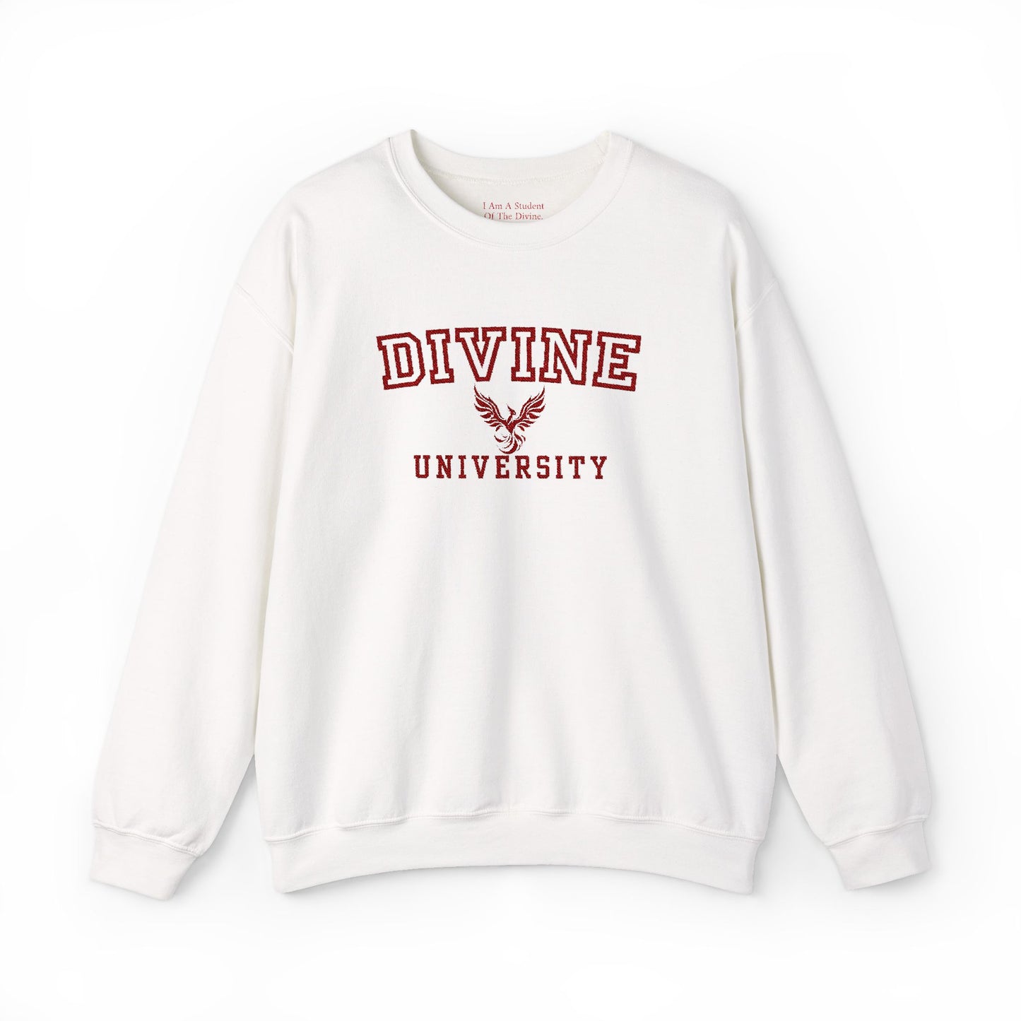 Divine University - Phoenix Rising Embroidery Crewneck Sweatshirt