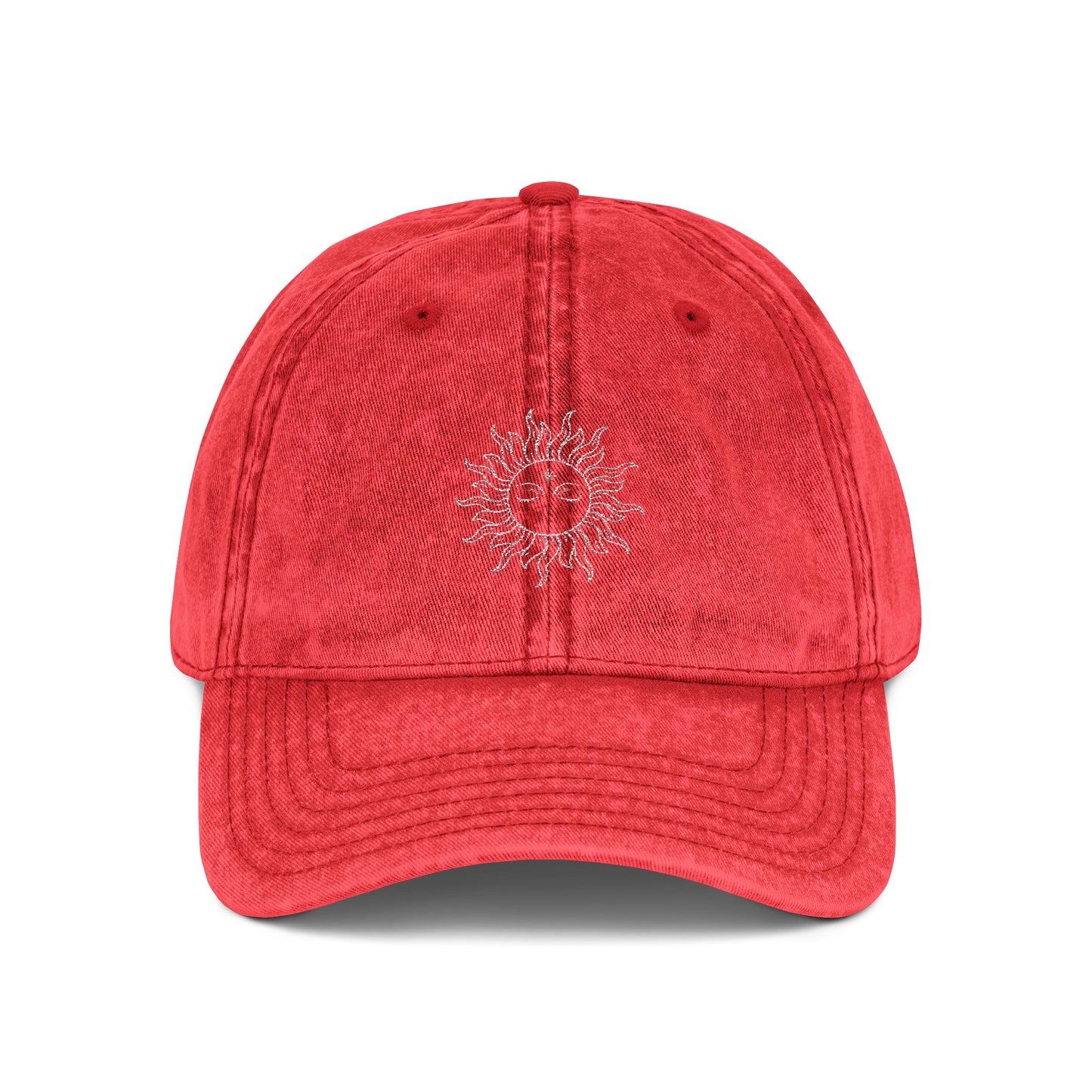 Sun-Worn Vintage Cap (Embroidery)
