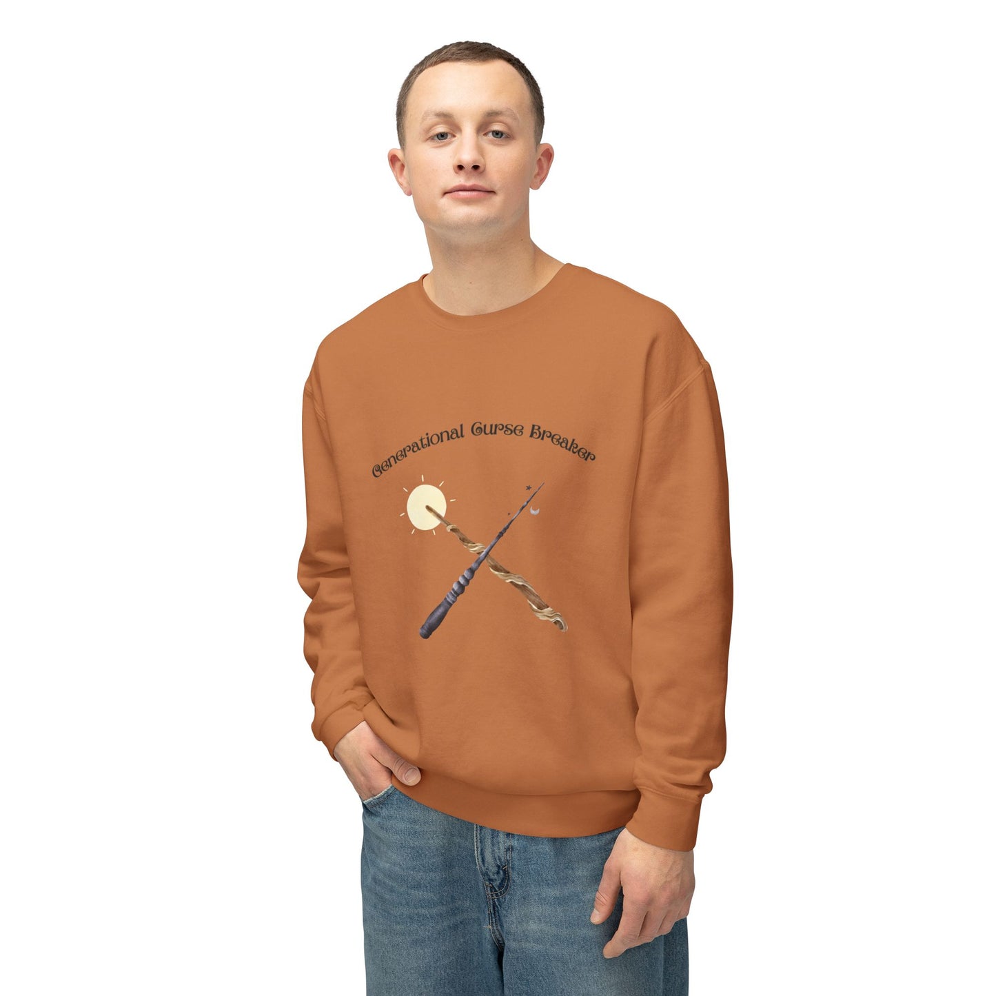 Generational Curse Breaker Crewneck Sweatshirt (Lightweight)