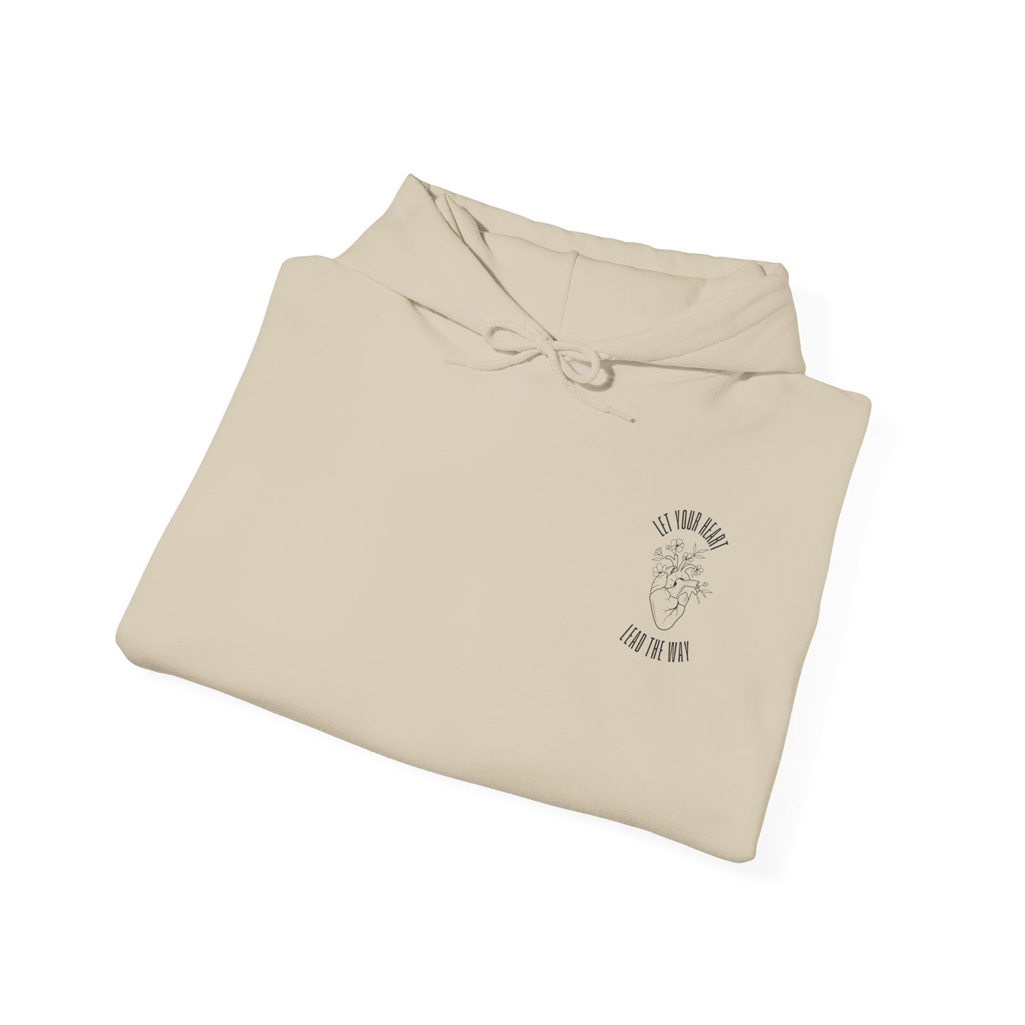 Let Your Heart Lead - Hooded Sweatshirt (Heavy Blend)