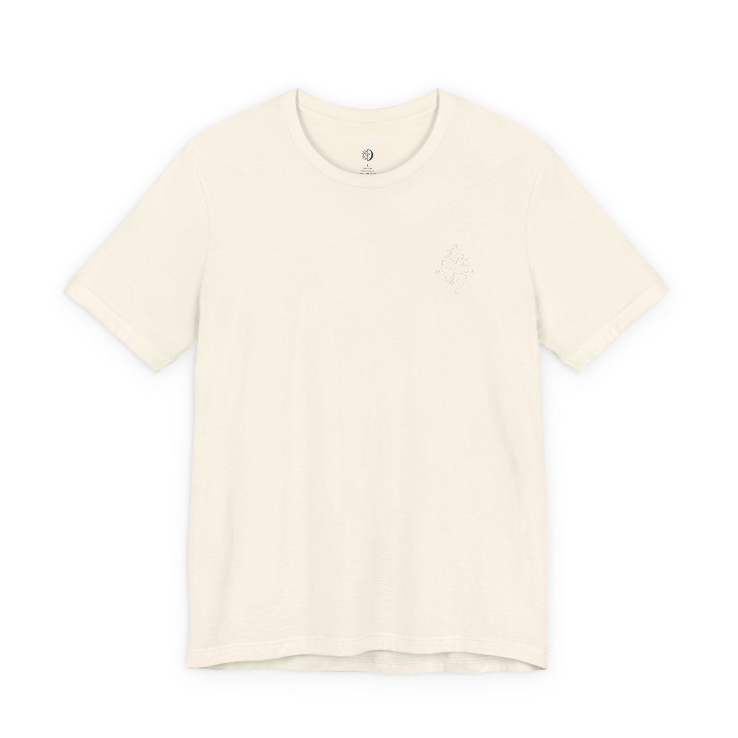 Heartled Jersey Short Sleeve Tee- Embroidery