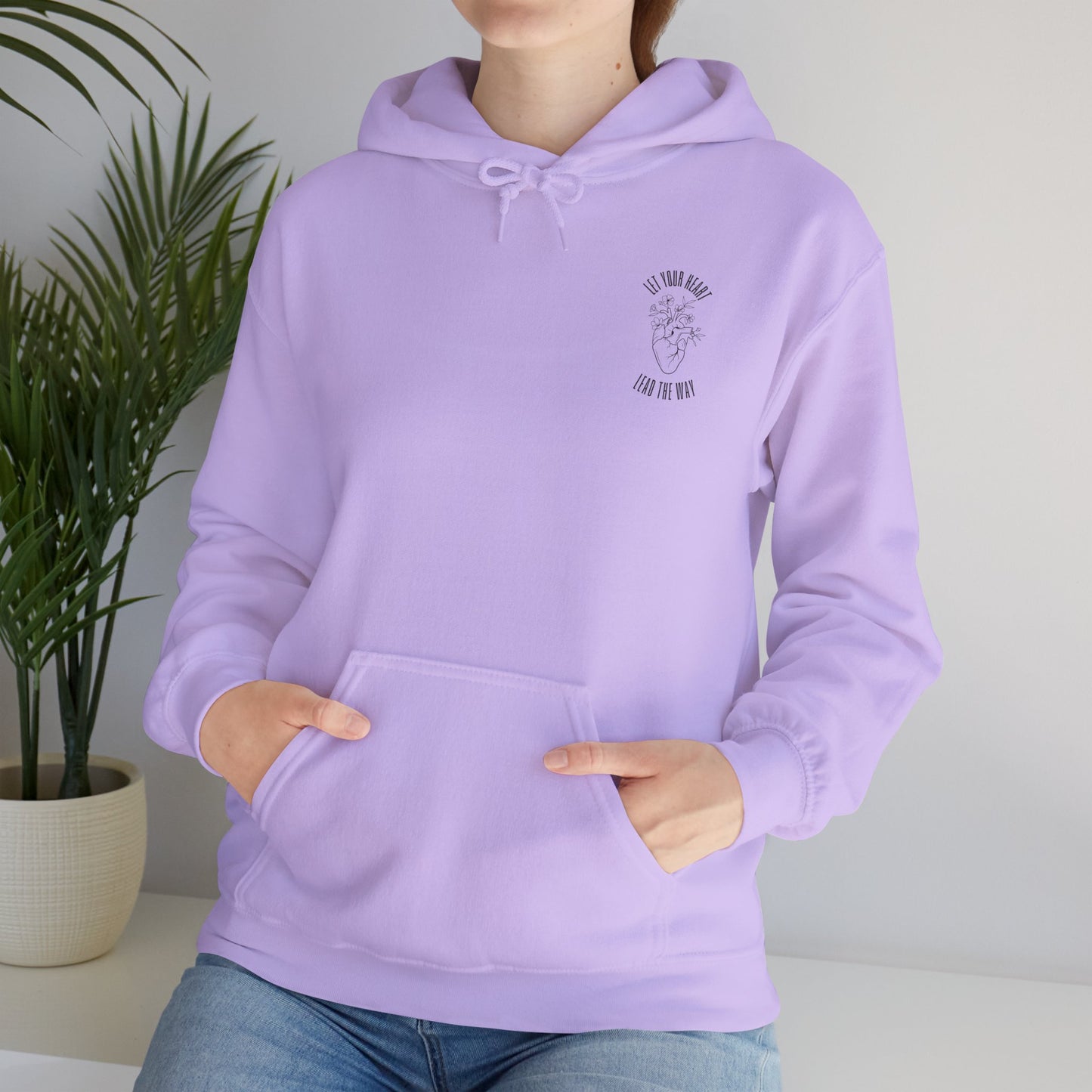 Let Your Heart Lead - Hooded Sweatshirt (Heavy Blend)