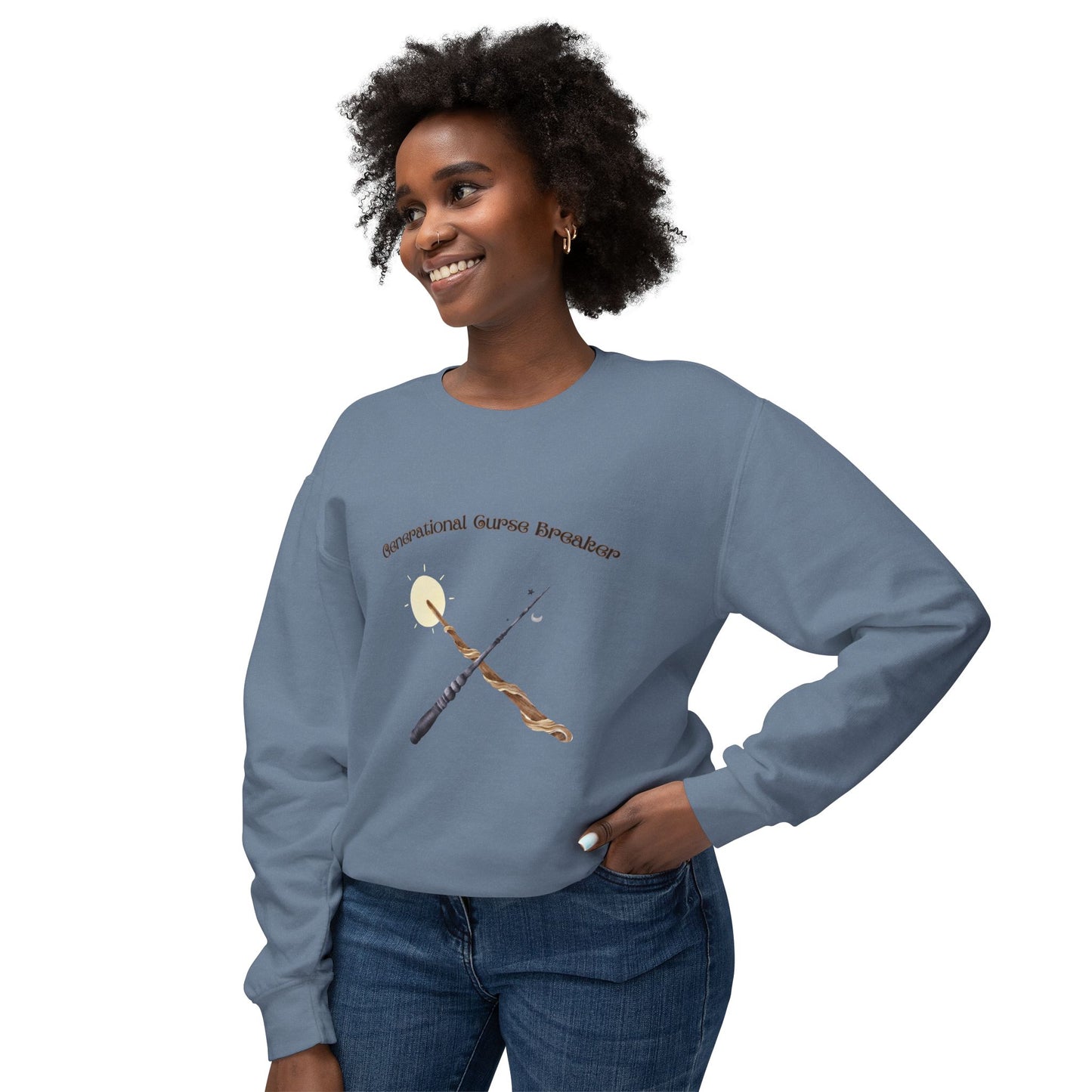 Generational Curse Breaker Crewneck Sweatshirt (Lightweight)