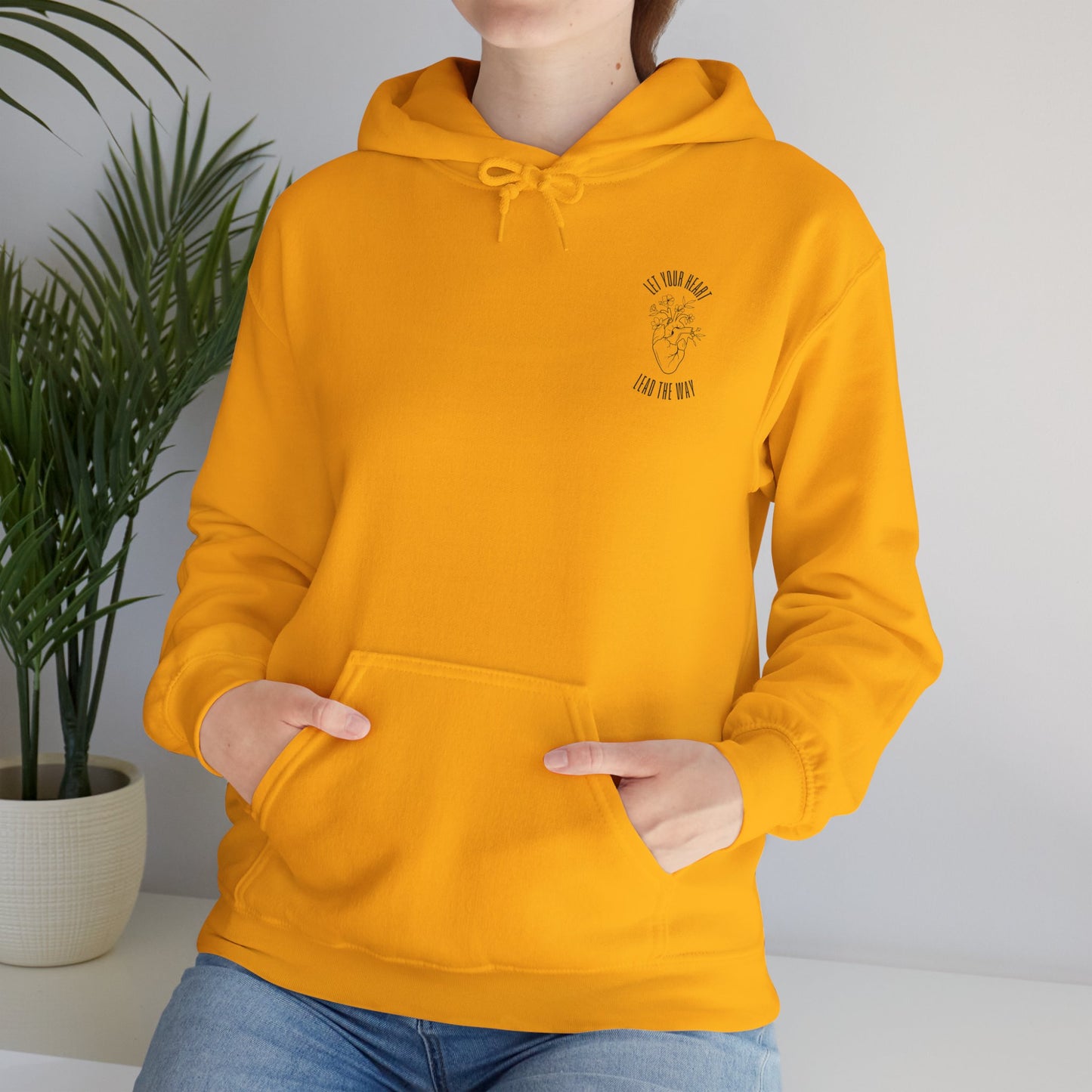 Let Your Heart Lead - Hooded Sweatshirt (Heavy Blend)