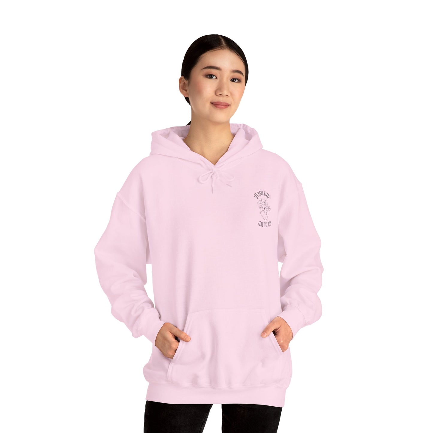 Let Your Heart Lead - Hooded Sweatshirt (Heavy Blend)