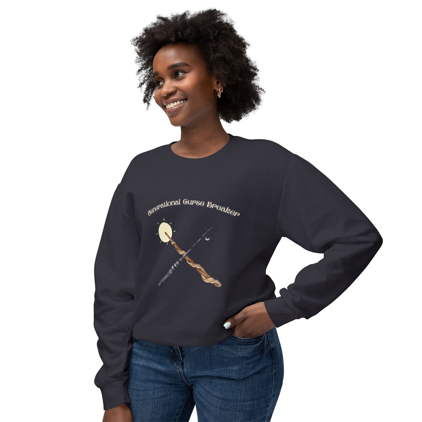 Generational Curse Breaker Crewneck Sweatshirt (Lightweight)