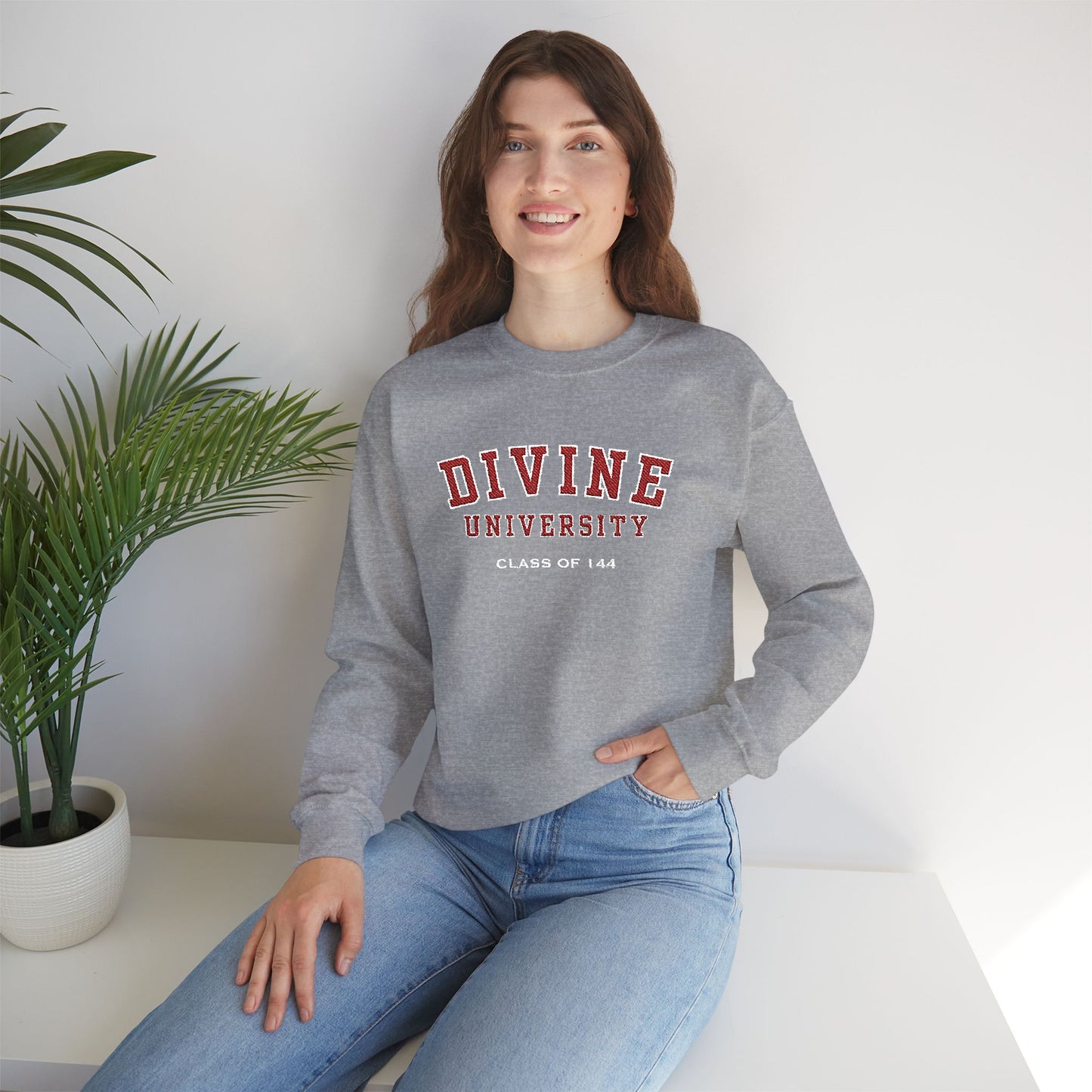 DIVINE UNIVERSITY Class 144 - Crewneck Sweatshirt