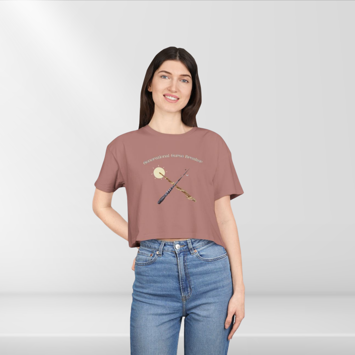 Generational Curse Breaker Crop Tee