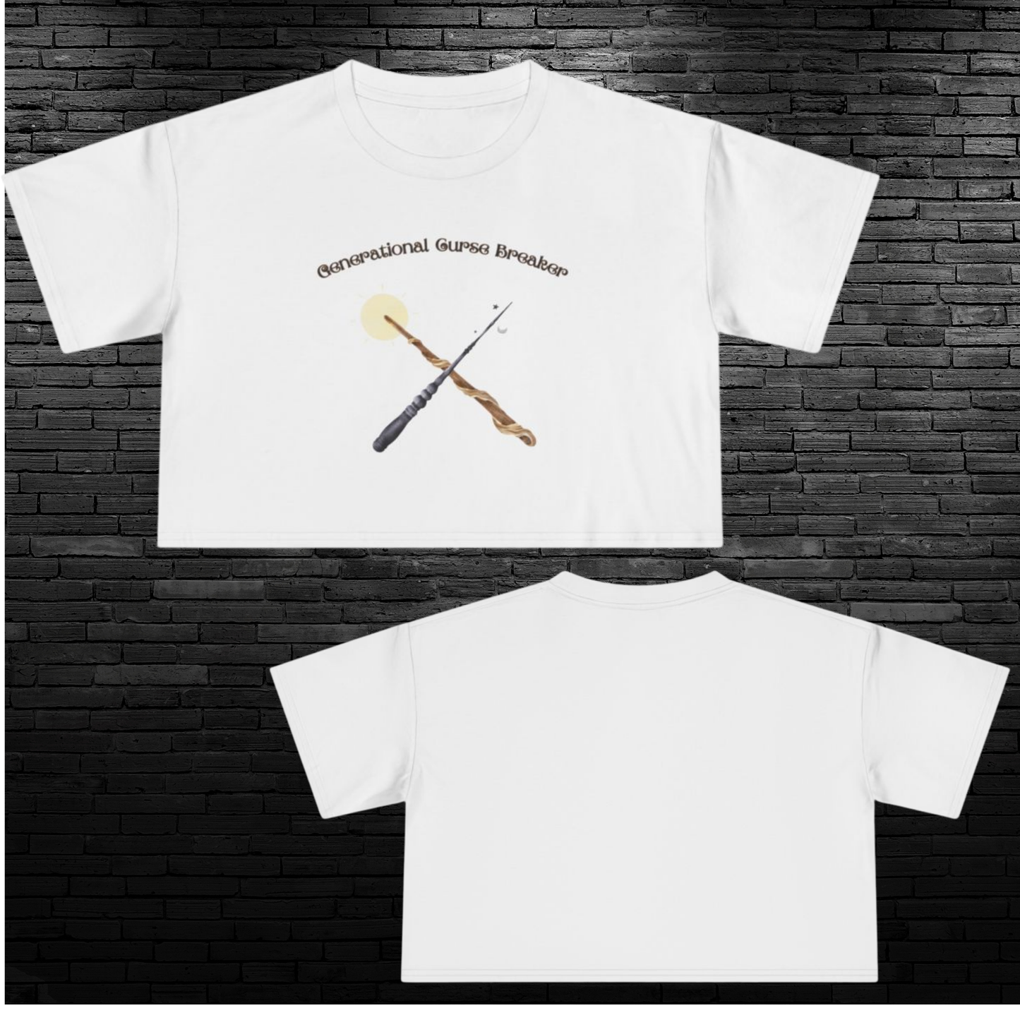 Generational Curse Breaker Crop Tee