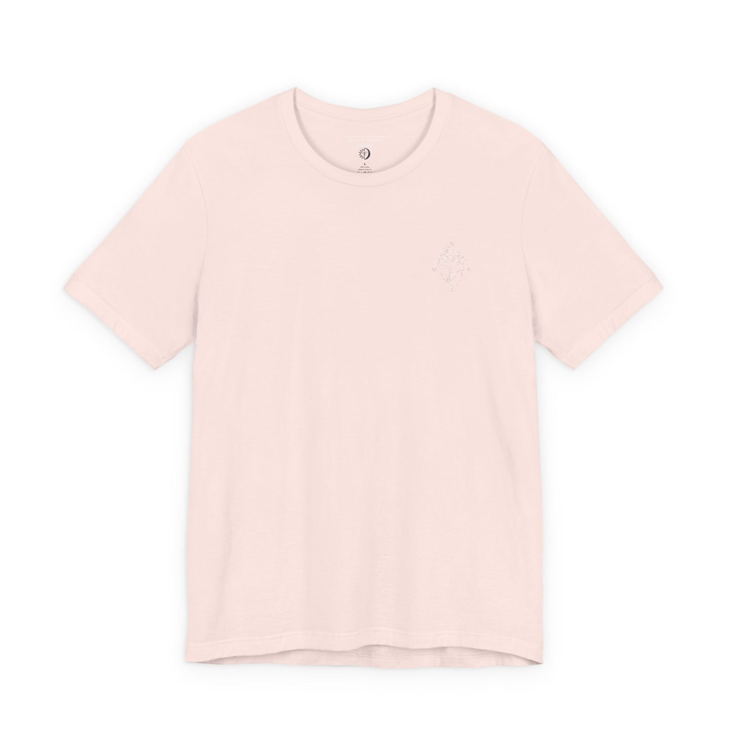 Heartled Jersey Short Sleeve Tee- Embroidery