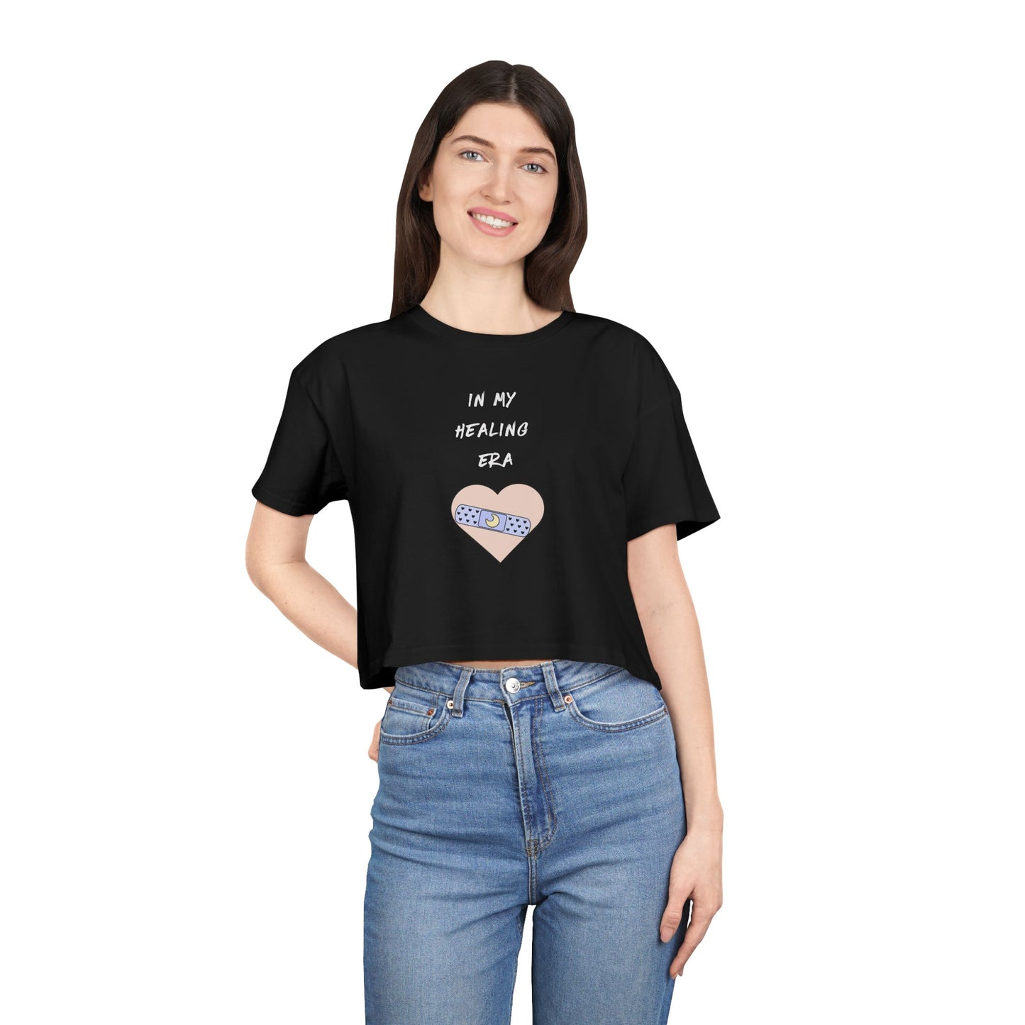 In My Healing Era Crop Tee