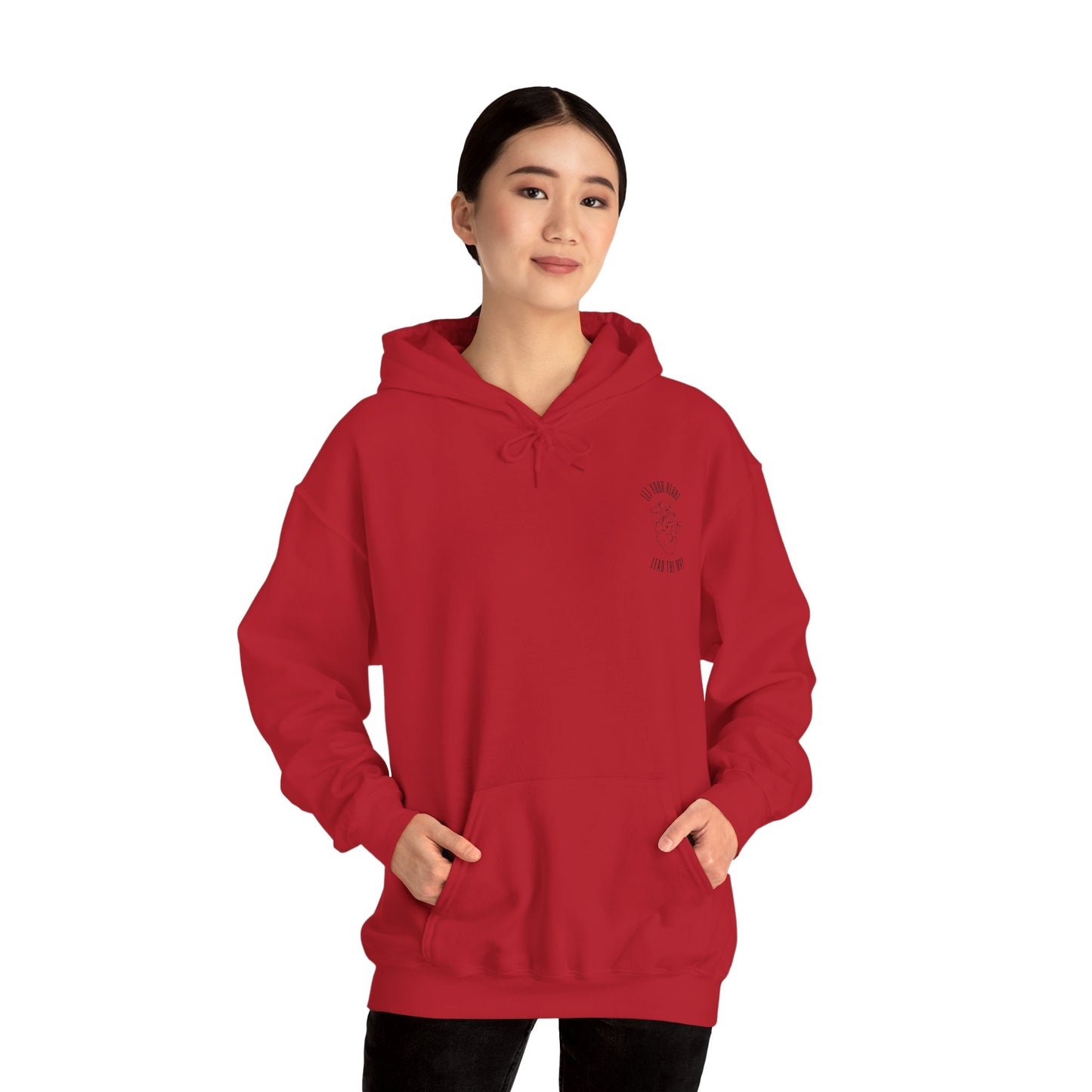 Let Your Heart Lead - Hooded Sweatshirt (Heavy Blend)