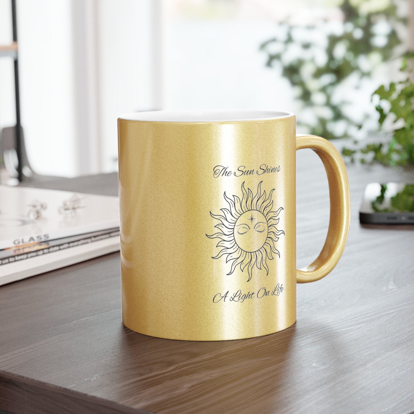 Sunshine Metallic Mug (Gold)