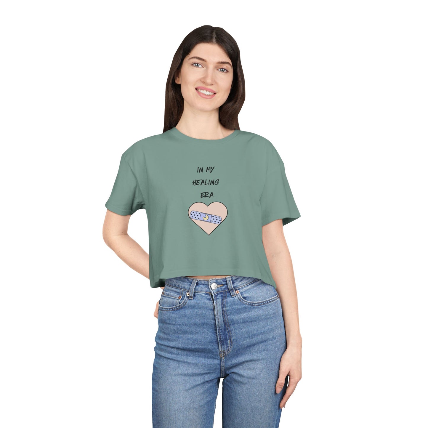 In My Healing Era Crop Tee