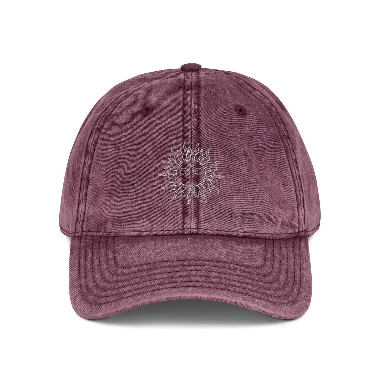Sun-Worn Vintage Cap (Embroidery)
