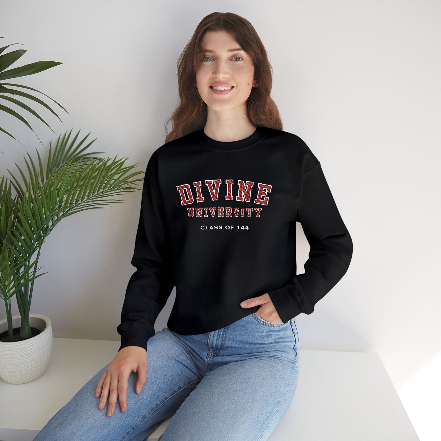 DIVINE UNIVERSITY Class 144 - Crewneck Sweatshirt