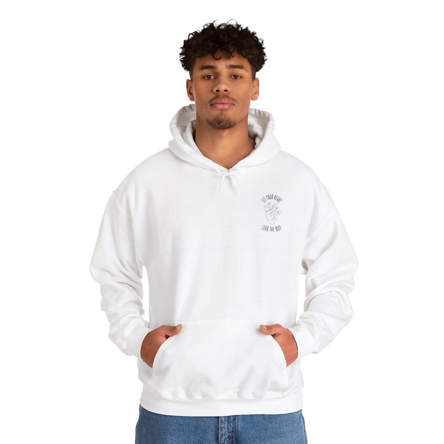Let Your Heart Lead - Hooded Sweatshirt (Heavy Blend)