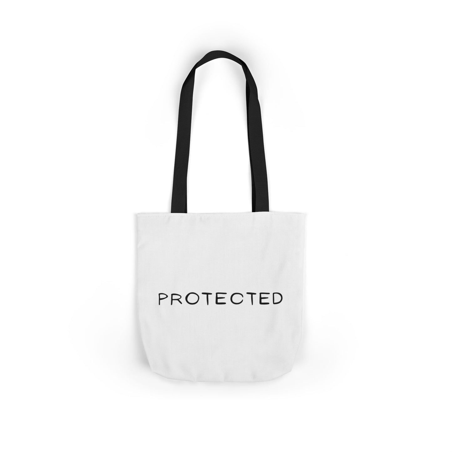 Evil Eye Protected Tote Bag, Color Straps