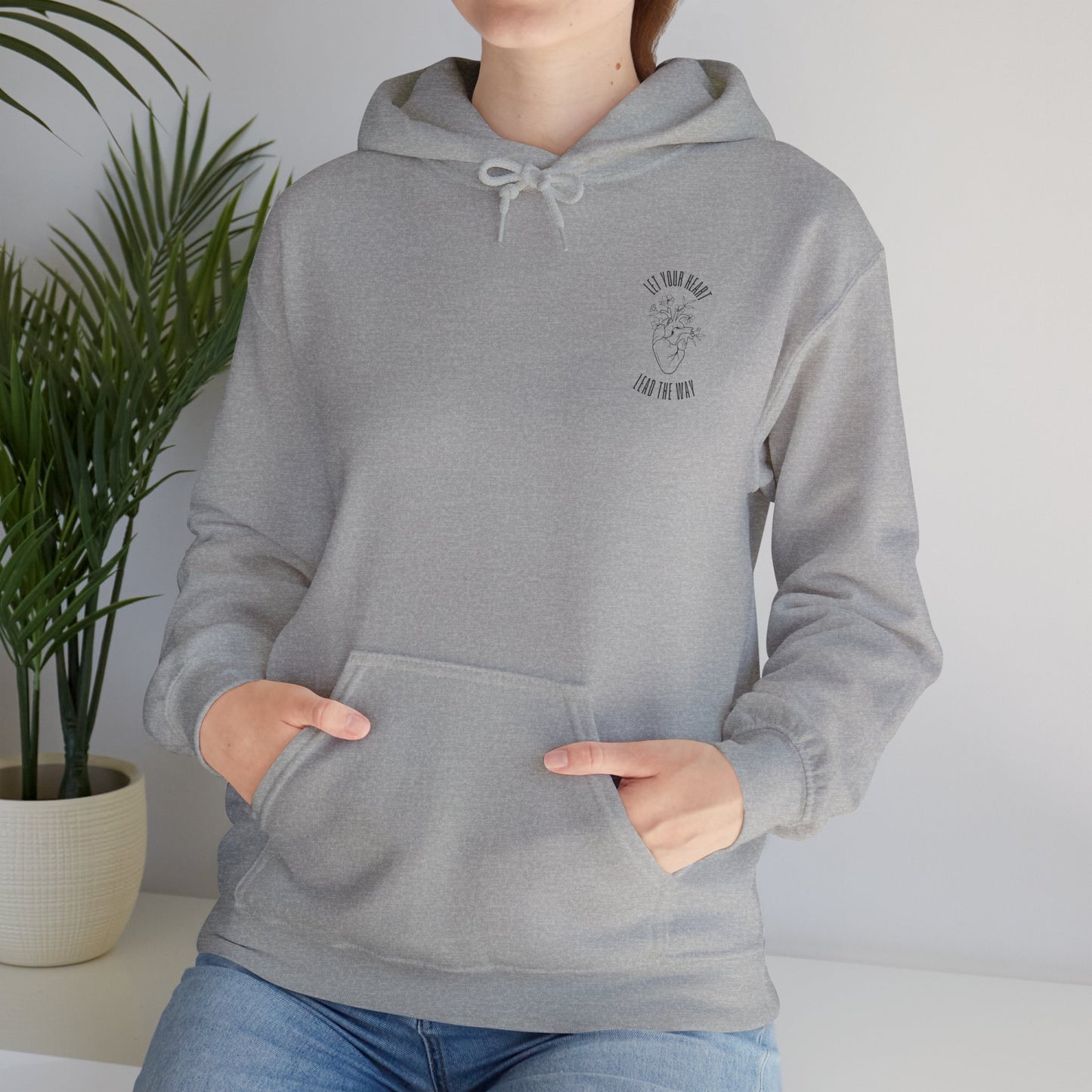 Let Your Heart Lead - Hooded Sweatshirt (Heavy Blend)