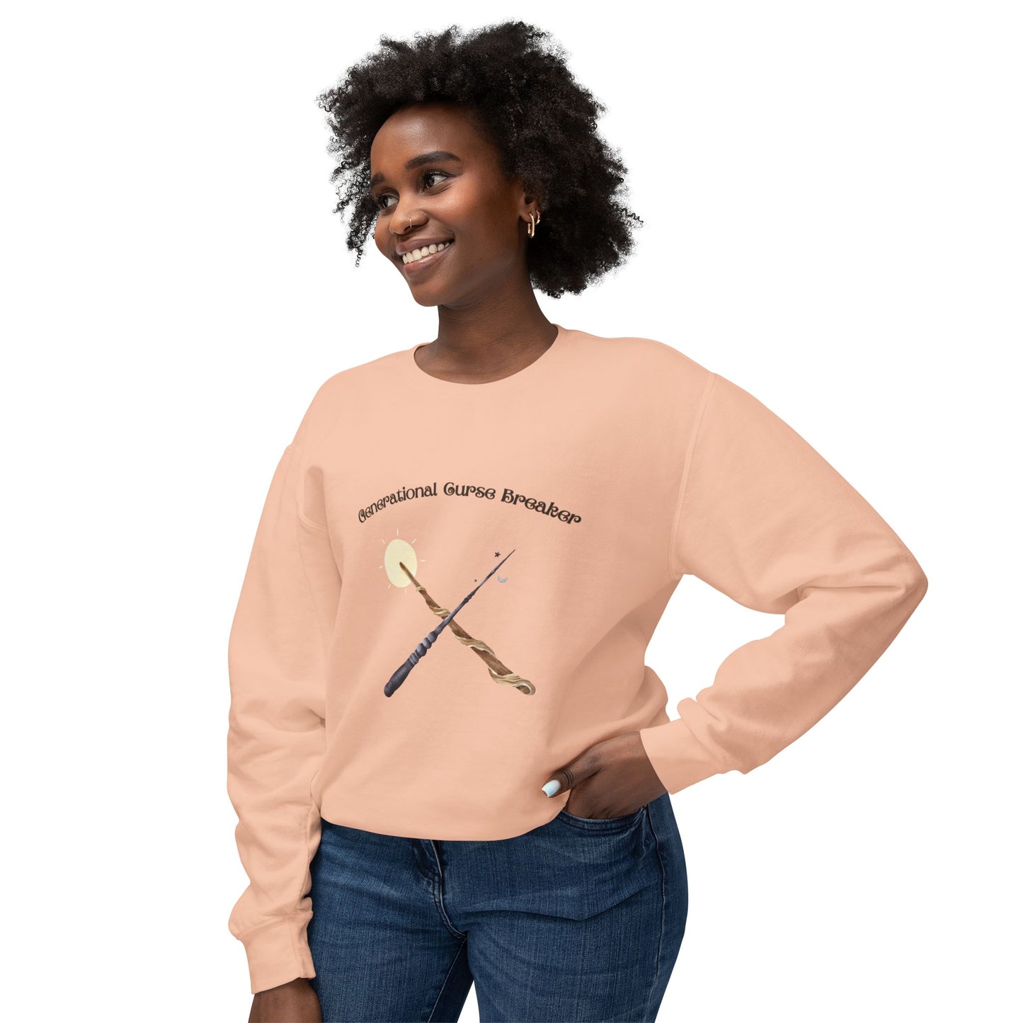 Generational Curse Breaker Crewneck Sweatshirt (Lightweight)