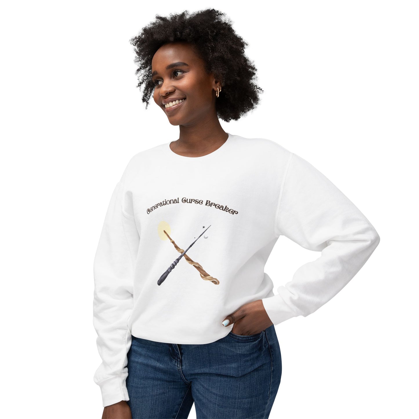 Generational Curse Breaker Crewneck Sweatshirt (Lightweight)