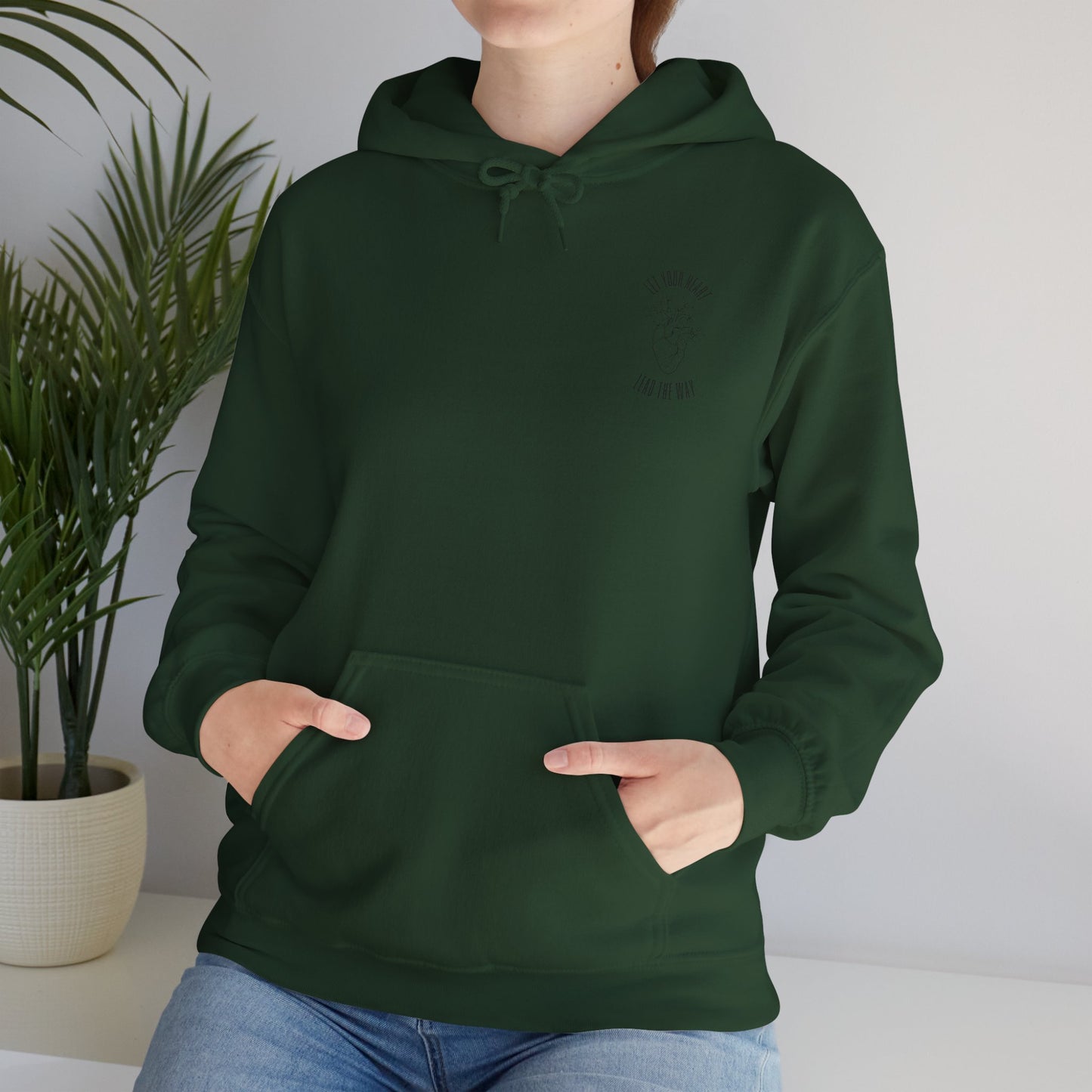 Let Your Heart Lead - Hooded Sweatshirt (Heavy Blend)