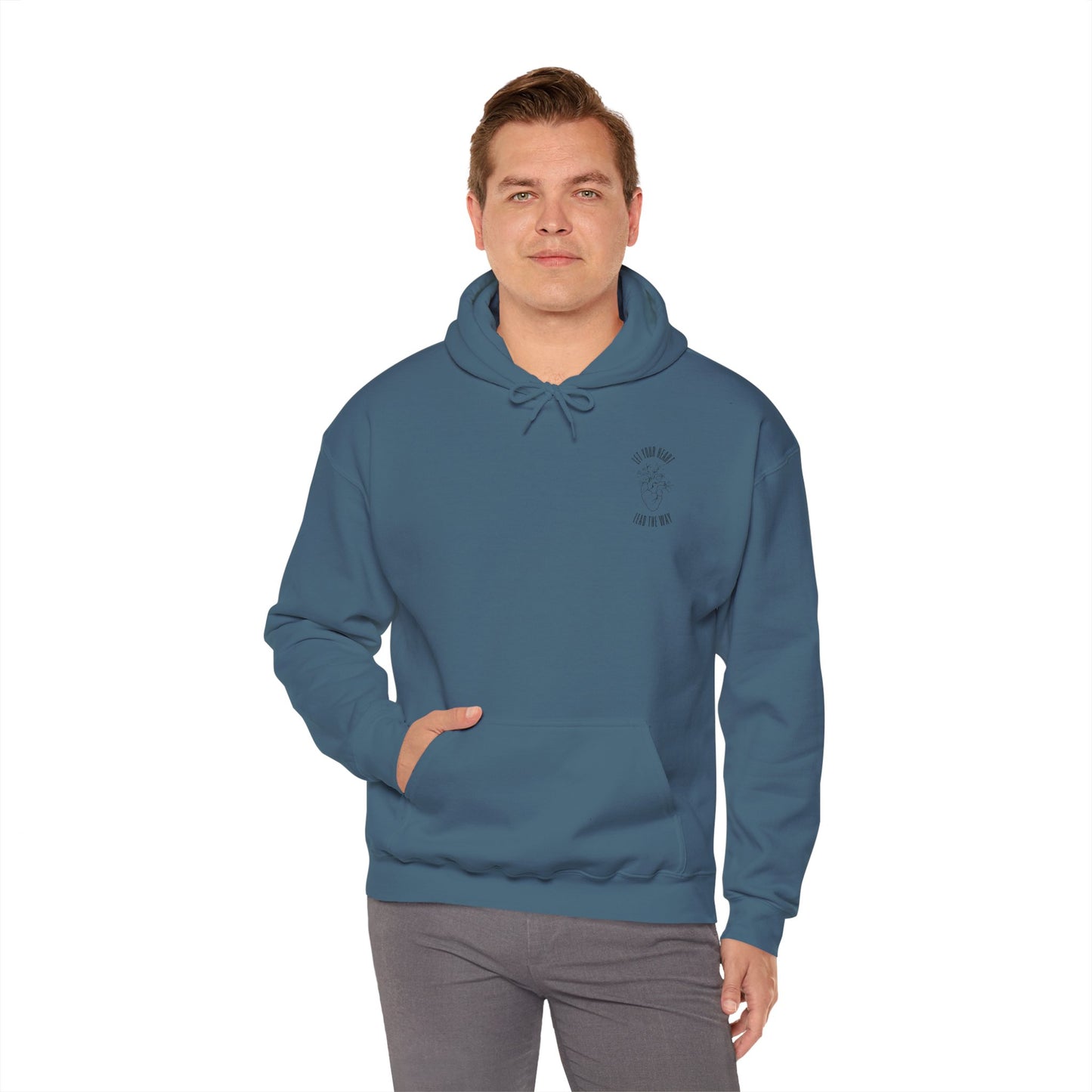 Let Your Heart Lead - Hooded Sweatshirt (Heavy Blend)