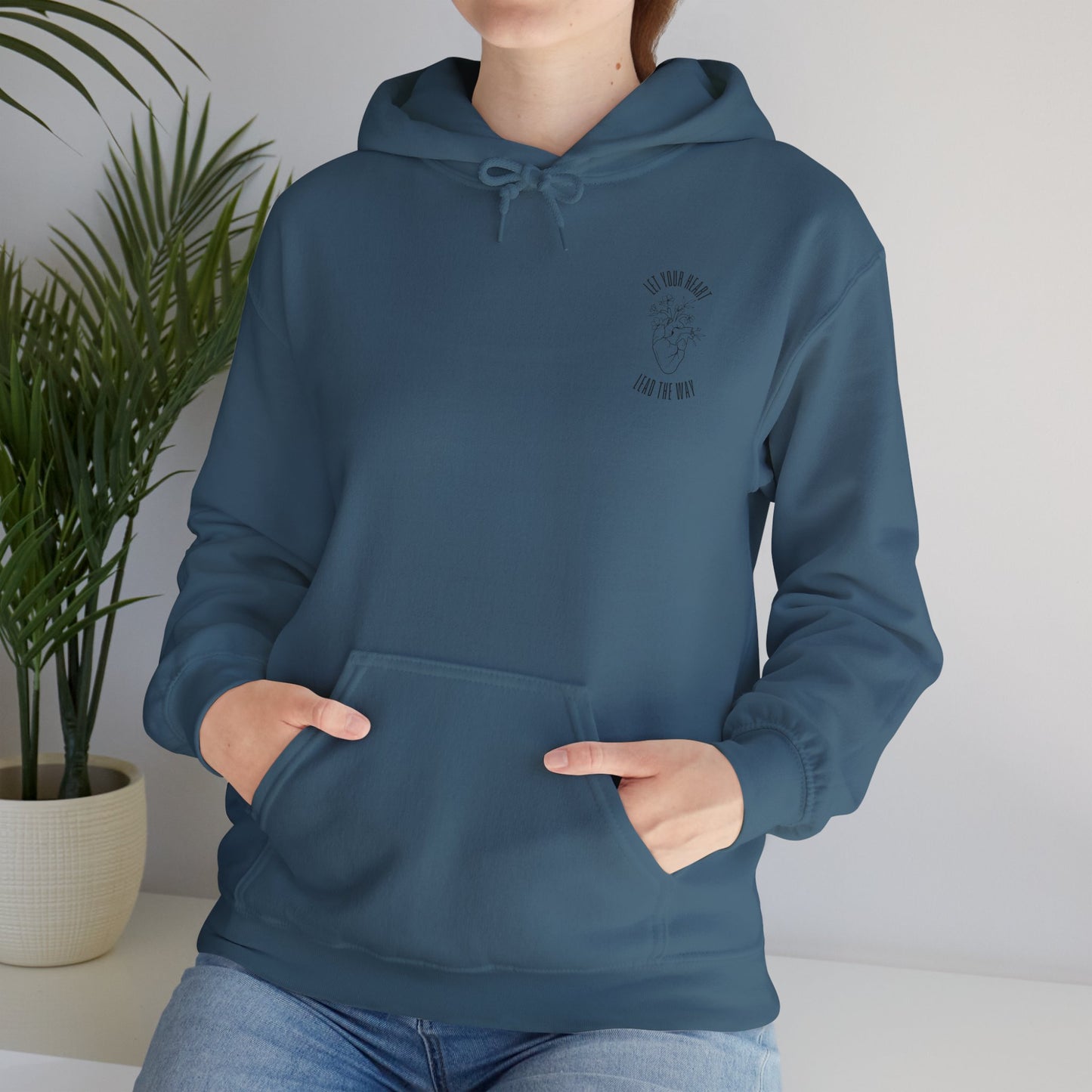 Let Your Heart Lead - Hooded Sweatshirt (Heavy Blend)