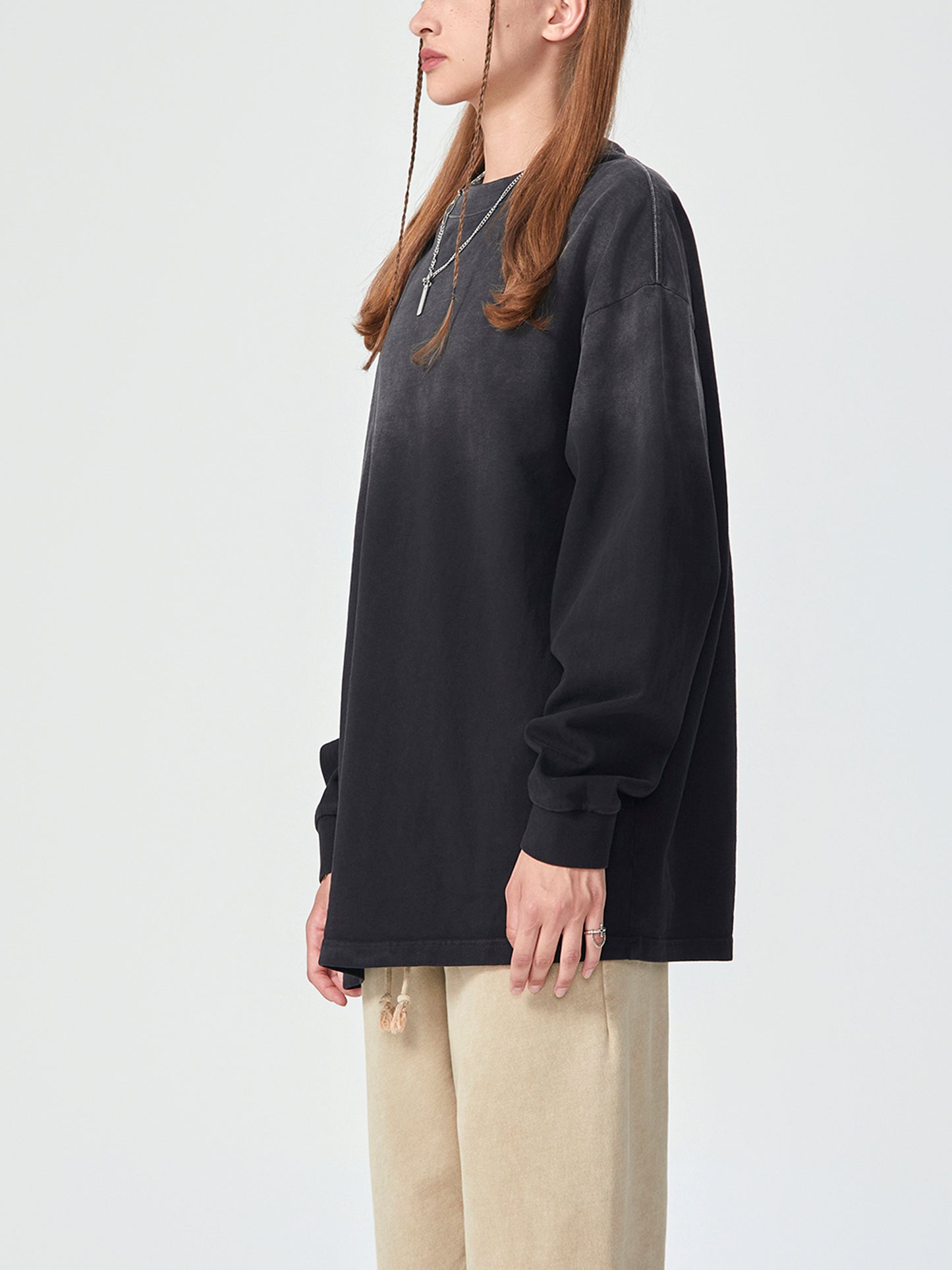 Gradient As Above So Below- Long Sleeve Tee