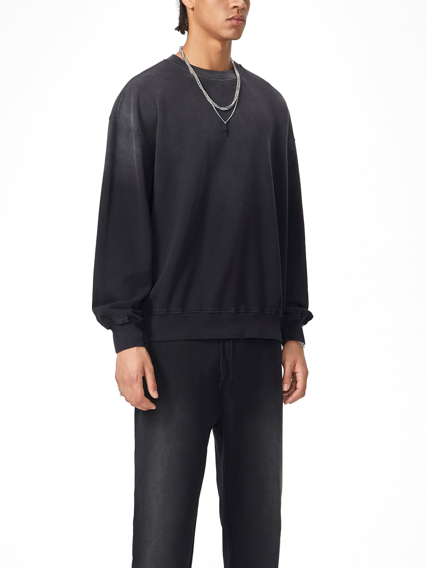 As Above So Below- Drop-Shoulder Sweatshirt