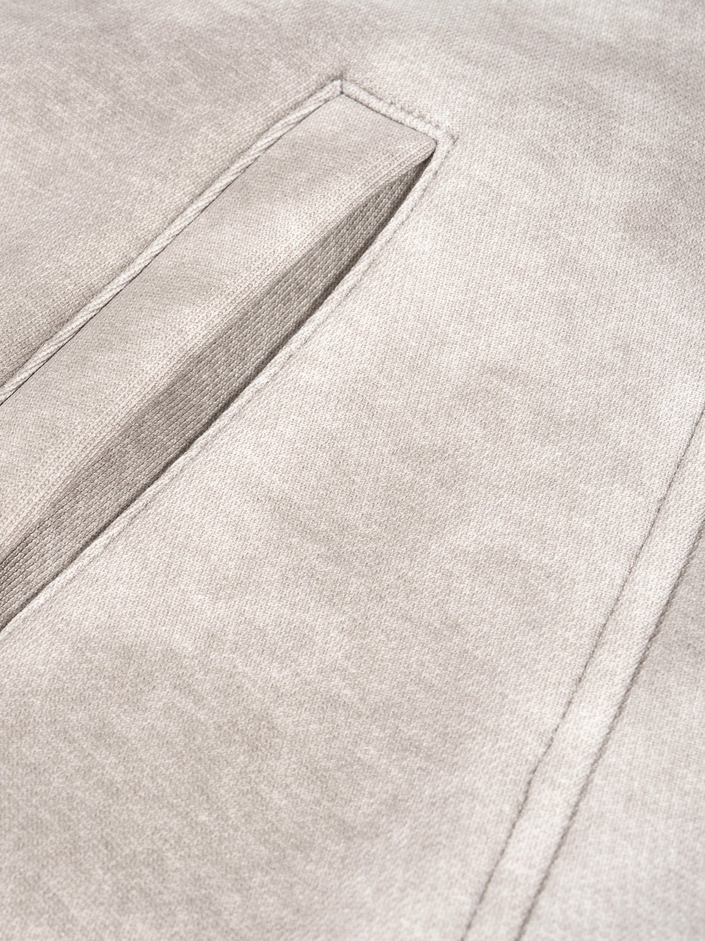Silver Cloud- Zip-up Fleece Hoodie