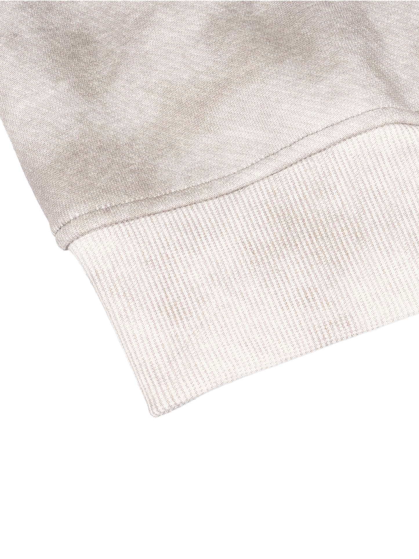 Silver Cloud- Zip-up Fleece Hoodie