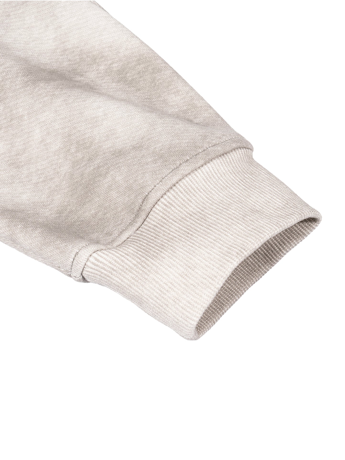 Silver Cloud- Zip-up Fleece Hoodie