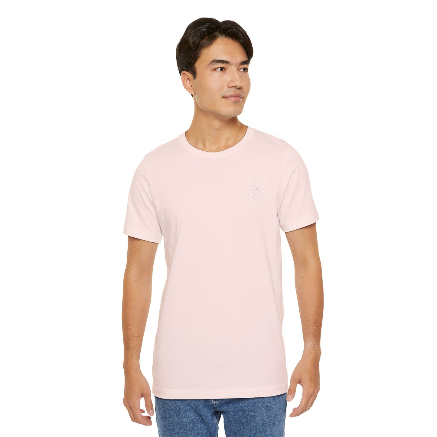 Heartled Jersey Short Sleeve Tee- Embroidery