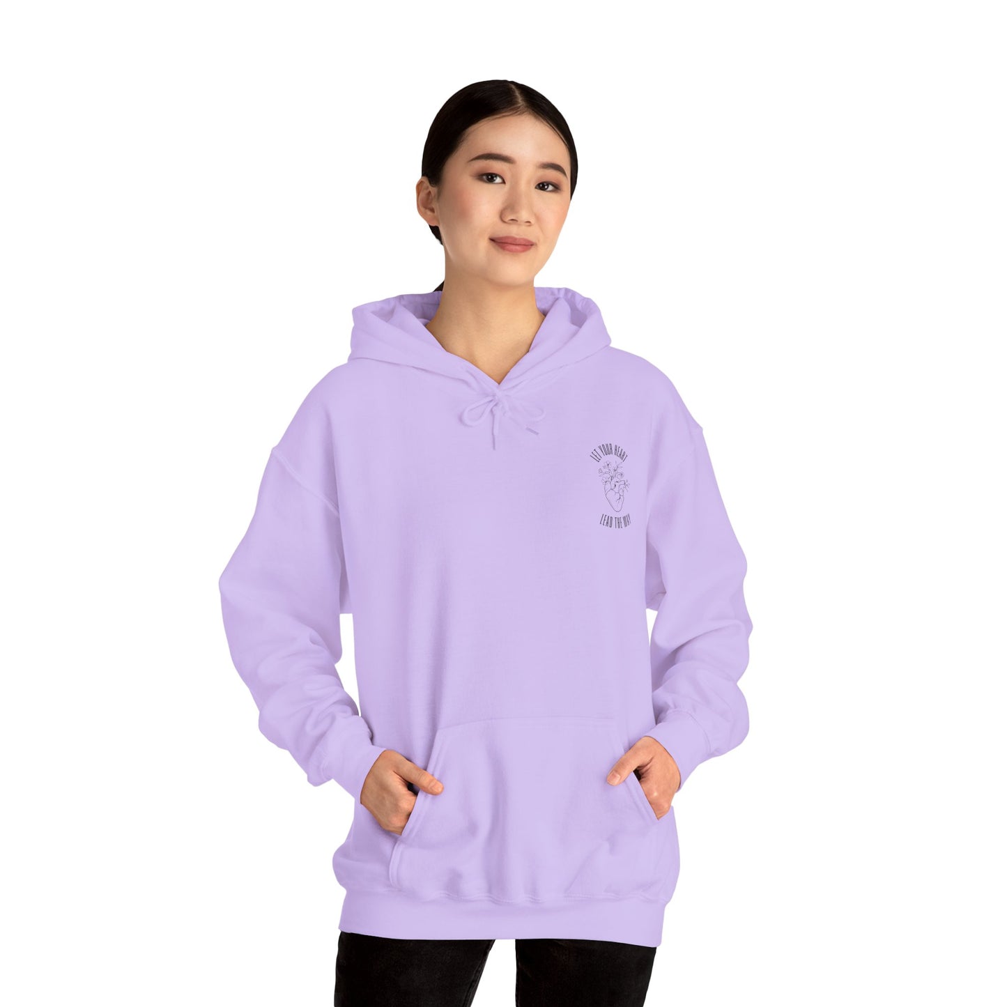 Let Your Heart Lead - Hooded Sweatshirt (Heavy Blend)