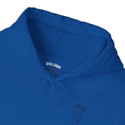 Let Your Heart Lead - Hooded Sweatshirt (Heavy Blend)