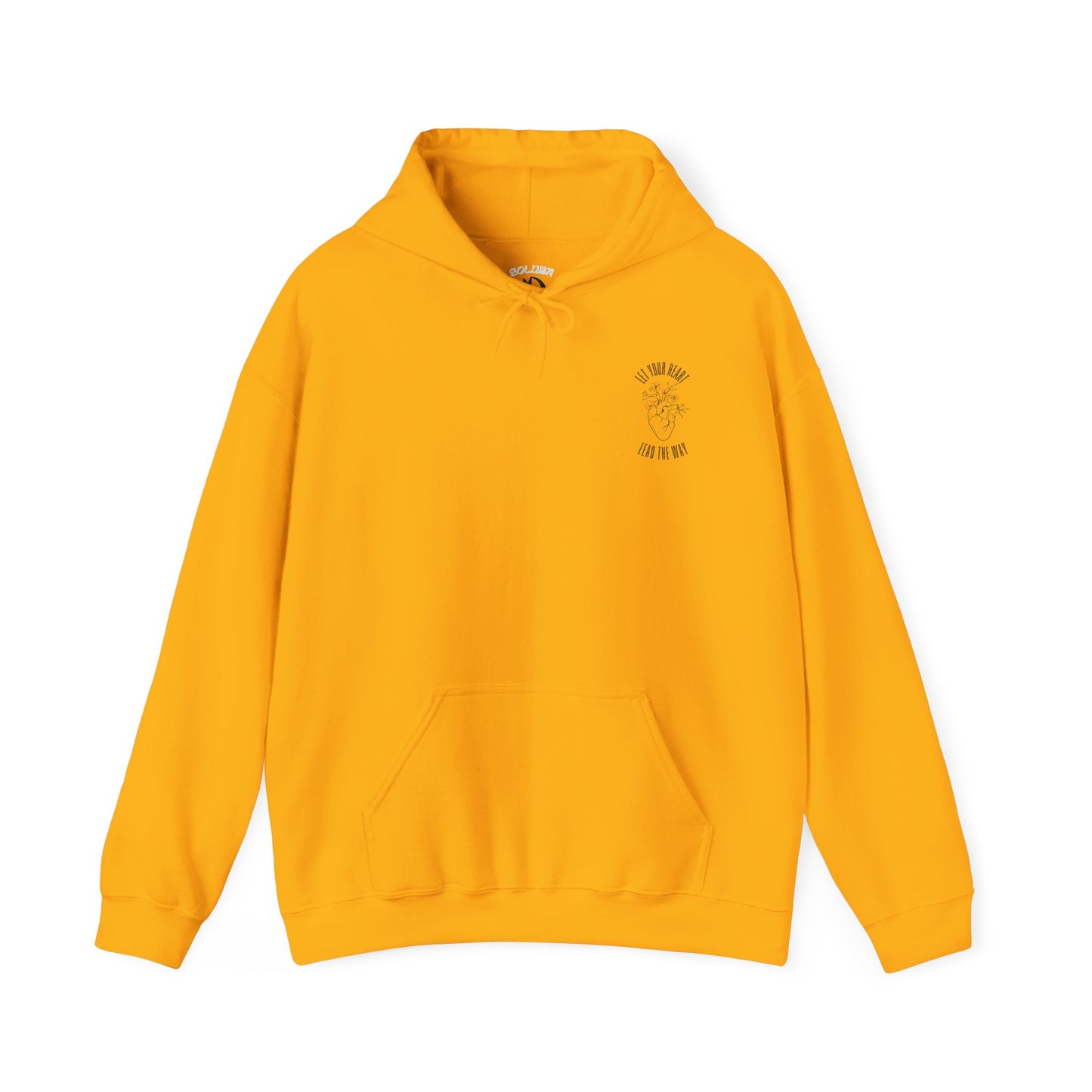 Let Your Heart Lead - Hooded Sweatshirt (Heavy Blend)