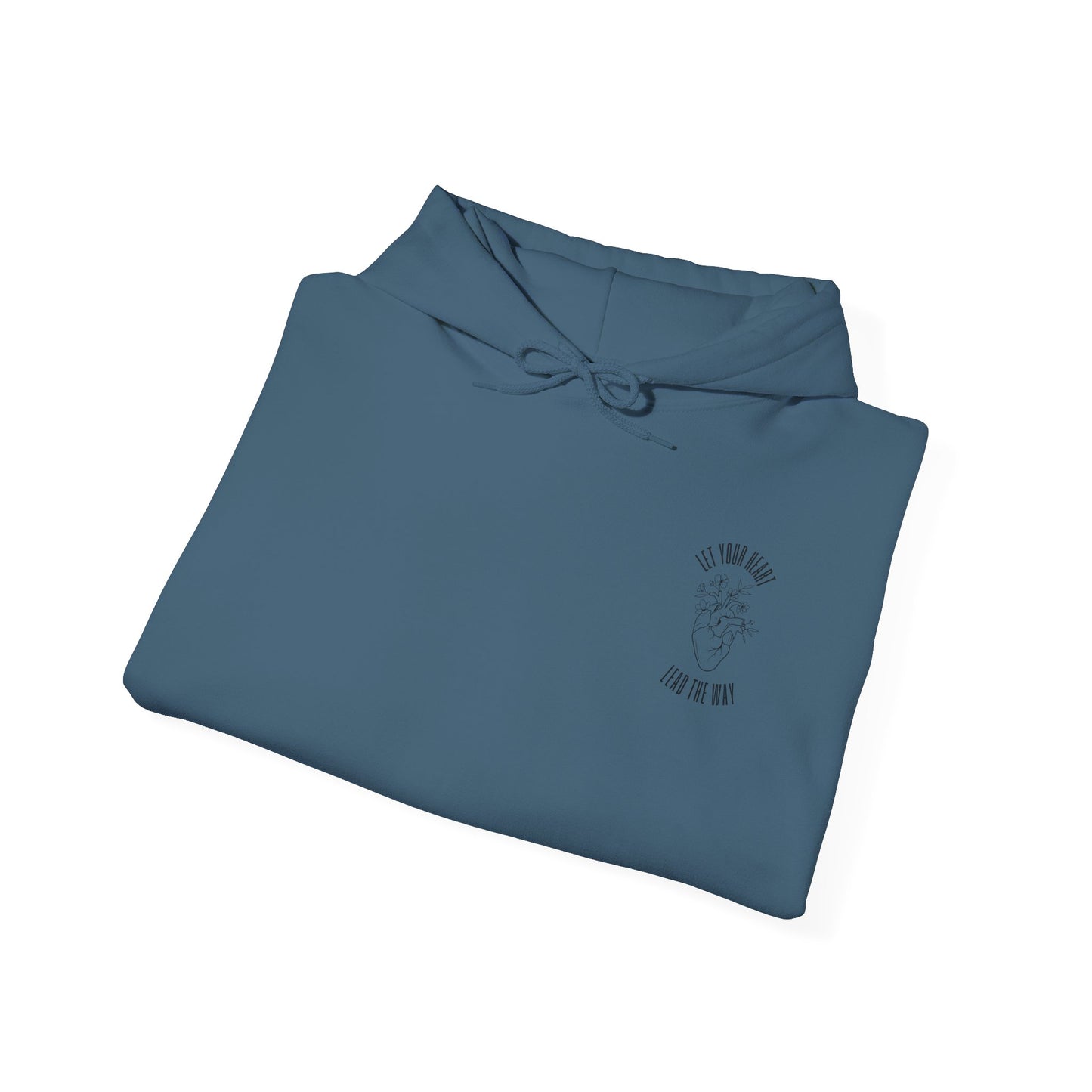 Let Your Heart Lead - Hooded Sweatshirt (Heavy Blend)