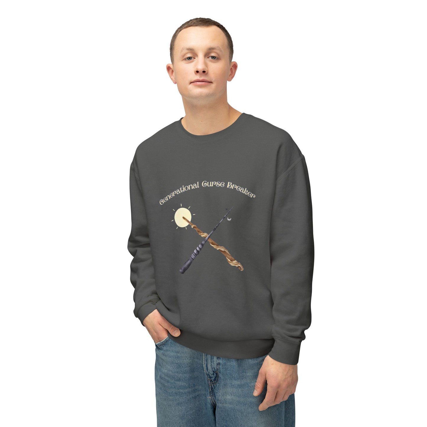 Generational Curse Breaker Crewneck Sweatshirt (Lightweight)