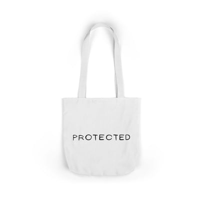 Evil Eye Protected Tote Bag, Color Straps