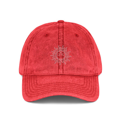 Sun-Worn Vintage Cap (Embroidery)