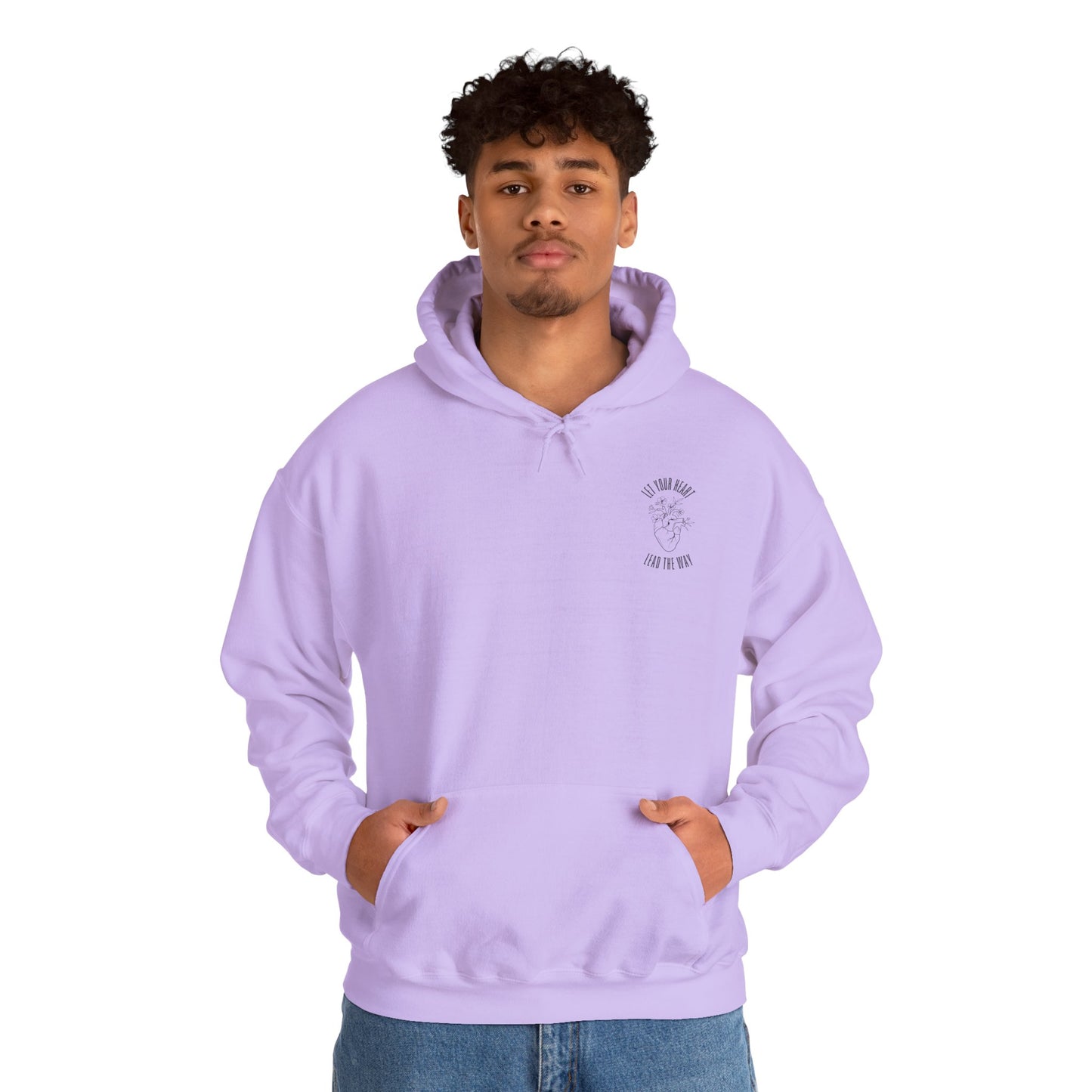 Let Your Heart Lead - Hooded Sweatshirt (Heavy Blend)